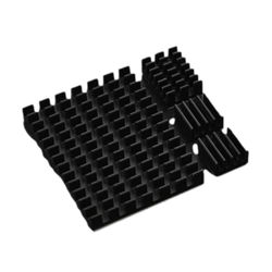 Black Aluminum Heatsink Kit for Raspberry Pi 4B 