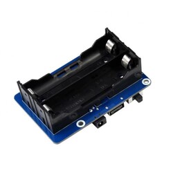 Raspberry Pi için Kesintisiz Güç Kaynağı UPS HAT (B) Pogo Pin - 5V 5A 