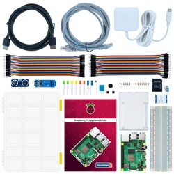 Raspberry Pi 4 4GB Süper Başlangıç Seti - Robotistan