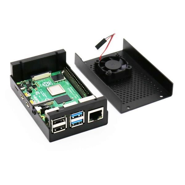 Raspberry Pi 4 Aluminum Case Metal Box - 4