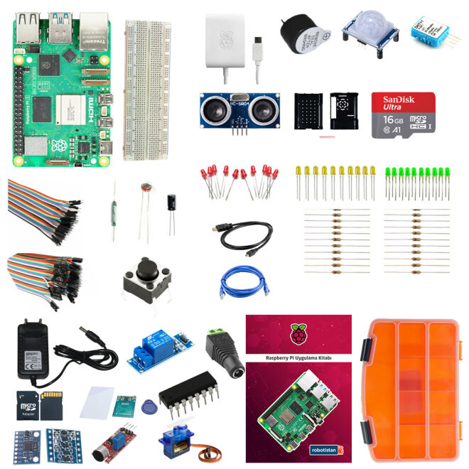Raspberry Pi 5 - 8 GB Proje Seti - 1