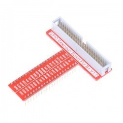 Raspberry Pi 3/2/B+/A+ GPIO-Breadboard Card - T Tye GPIO Board - Robotistan