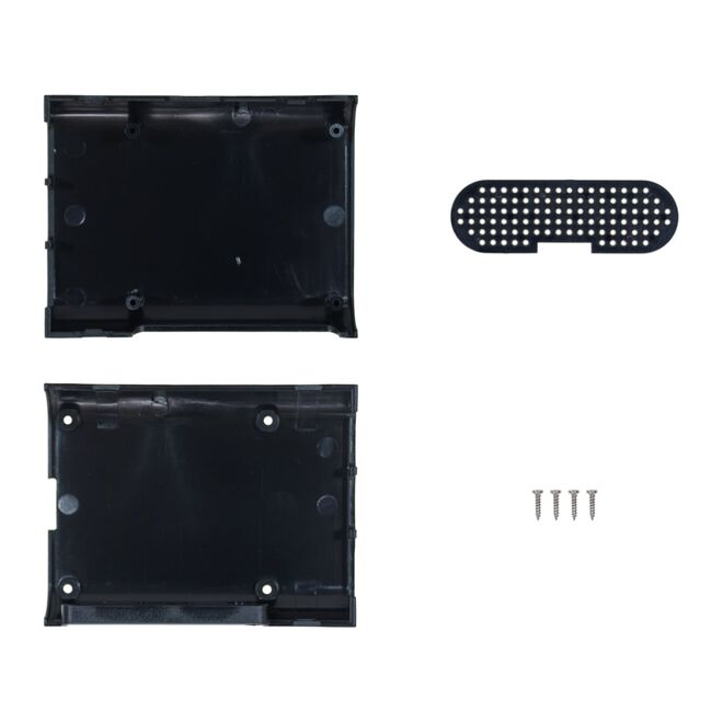 Raspberry Pi 3/2/B+ Siyah Muhafaza Kutusu - Pi 3/2/B+ Black Case - 1
