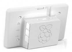 Raspberry Pi Resmi Ekran Case'i - Beyaz - 2