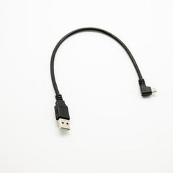 Raspberry Pi Right Angle USB Cable A to Micro B USB Cable 