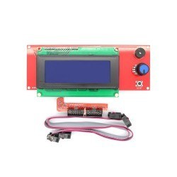 RepRap Ramps 1.4 Compatible 4x20 LCD Smart Controller - Robotistan