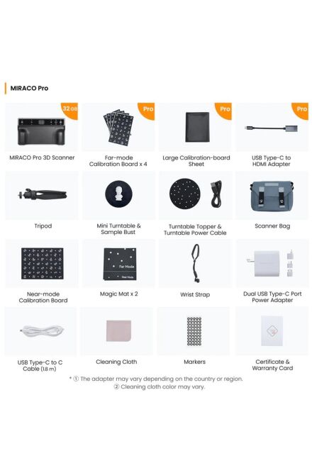 Revopoint Miraco Pro Bağımsız 3D Tarayıcı - 4