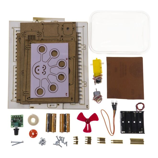 R.E.X Woody Series D.I.Y Bubble Machine - 6