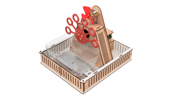 R.E.X Woody Series D.I.Y Bubble Machine - 1