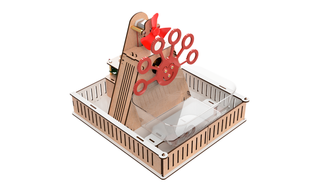 R.E.X Woody Series D.I.Y Bubble Machine - 2