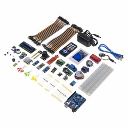 Robotistan Uno Project Kit - Compatible with Arduino (with Turkish Booklet) 