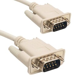 Seri RS 232 Kablo Erkek-Erkek Kablo - 1.5 M 