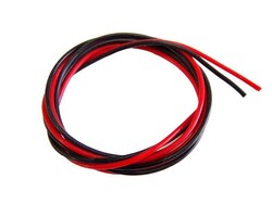 Silicone Wire 8 Gauge 1 Meter Red/ 1 Meter Black 