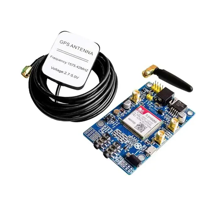 SIM808 GSM/GPRS/GPS Geliştirme Kartı (Arduino ve Raspberry Pi Uyumlu) - IMEI Kayıtsız - SİMCOM