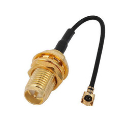 SMA Female to IPEX with RF1.13 Cable,15cm - Robotistan