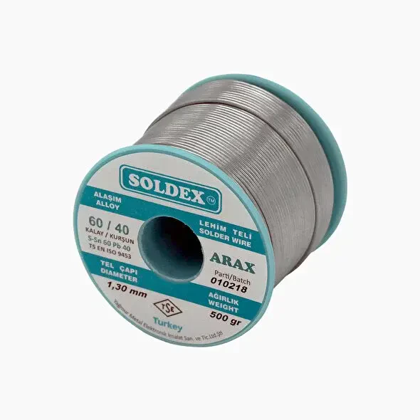 Sn60 Pb40 Arax Lehim Teli - 1.3mm 500gr - Arax
