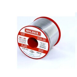 Soldex Sn60 Pb40 Lehim Teli - 1.2mm 500gr - Soldex