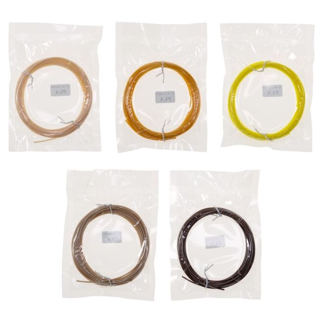 Sonbaharı Getiren 3D Kalem Filamenti (Kahverengi Tonları) - 1