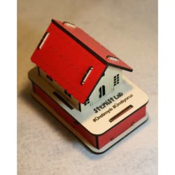 Stemist Box Wooden RGB House - 2