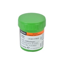 Tassol Lead Free Solder Cream 500gr (Sn99Cu07Ag0,3) 