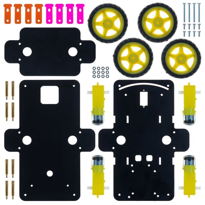 WiCar Robot Platformu (Alüminyum Gövde) - 5