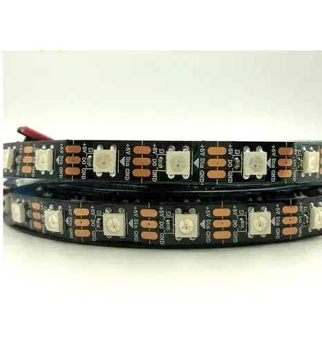 WS2811 Adreslenebilir RGB Şerit Led- 60 led - IP20 - (5m - 300 Led) - Robotistan