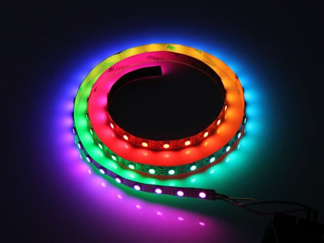 WS2812B Addressable RGB Led Strip - 30 led - IP30 - (5m - 150 Led) - 1