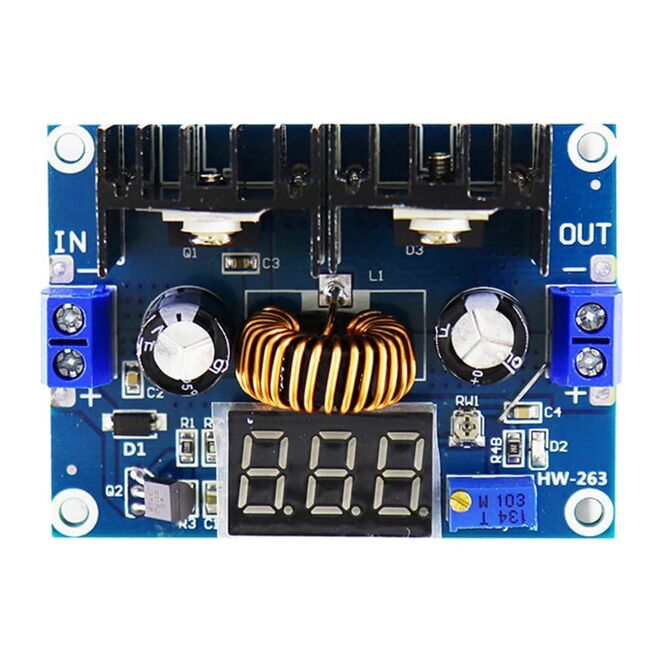 XL4016 DC-DC Adjustable Digital Voltage Step-Down Regulator Module - 2