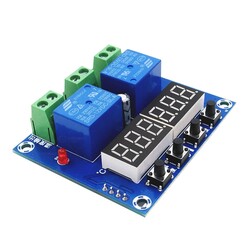 XH-M452 Çift Çıkışlı Dijital Sıcaklık ve Nem Kontrollü Termostat - 12V/DC - 3