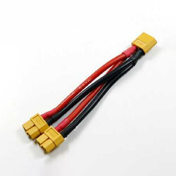 XT60 Konektör 1-Erkek 2-Dişi Paralel Bağlantı Kablosu 
